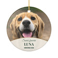 Personalized Pet Christmas Ornament - Santa's Favorite