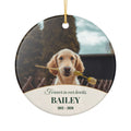 Personalized Pet Memorial Ornament - Forever in Our Hearts
